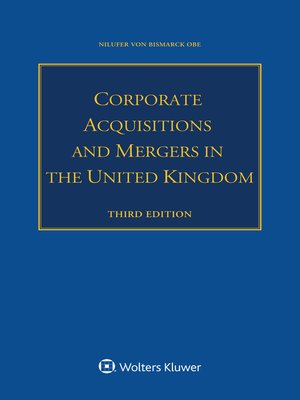 cover image of Corporate Acquisitions and Mergers in the United Kingdom